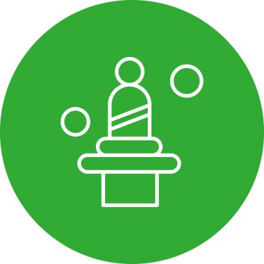 Tasarım için vektör kullanıcı simgesi