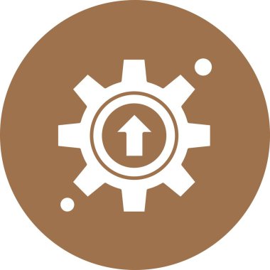  Simge ile dişli vektör ayarı