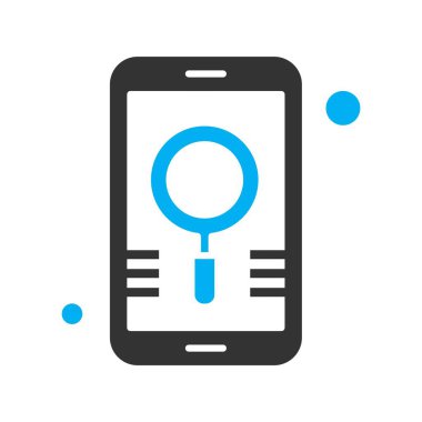 Vektör mobil ağ simgesi