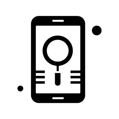 Vektör mobil ağ simgesi