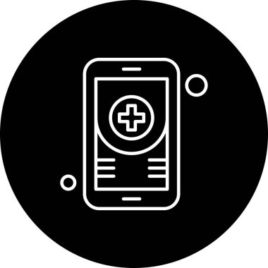 Vektör mobil ağ simgesi 