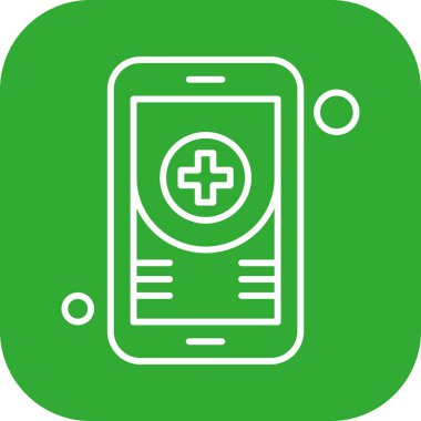 Vektör mobil ağ simgesi