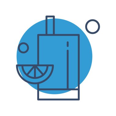 Basit vektör sağIık simgesi çizimi