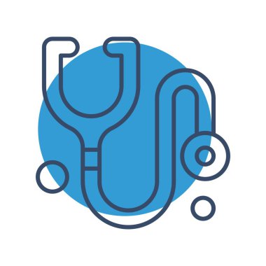 Basit vektör sağIık simgesi çizimi