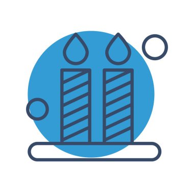 Basit vektör sağIık simgesi çizimi