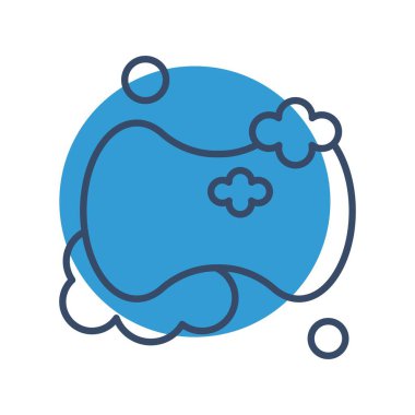 Basit vektör sağIık simgesi çizimi