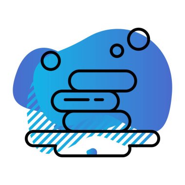 Basit vektör sağIık simgesi çizimi