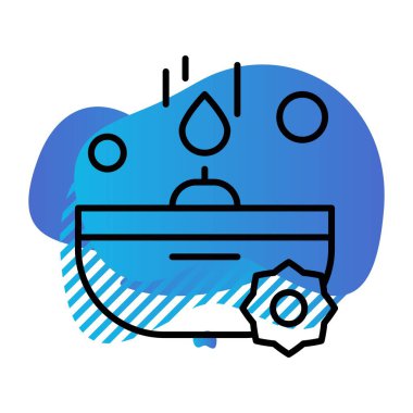 Basit vektör sağIık simgesi çizimi