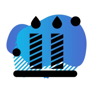 Basit vektör sağIık simgesi çizimi