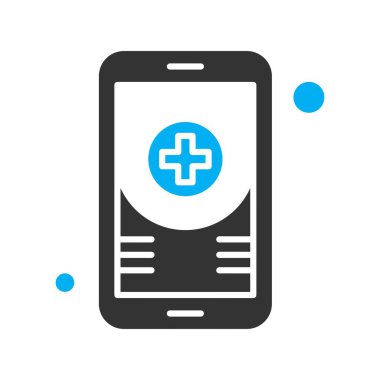 Vektör mobil ağ simgesi