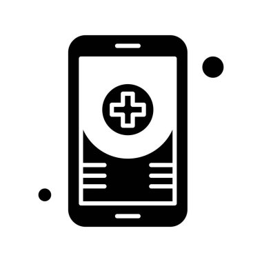 Vektör mobil ağ simgesi