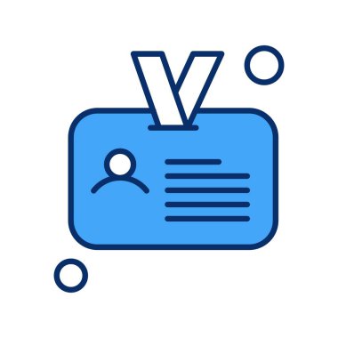 Basit Vektör Üniversitesi Simgesi illüstrasyonu