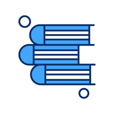 Basit Vektör Üniversitesi Simgesi illüstrasyonu