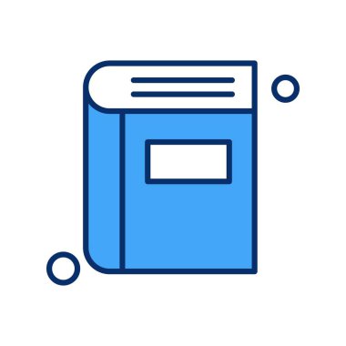 Basit Vektör Üniversitesi Simgesi illüstrasyonu