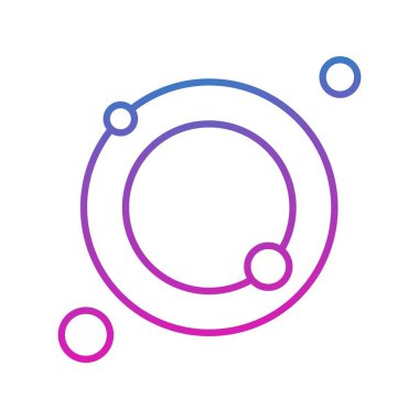 Basit Vektör Üniversitesi Simgesi illüstrasyonu