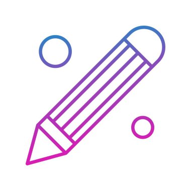 Basit Vektör Üniversitesi Simgesi illüstrasyonu