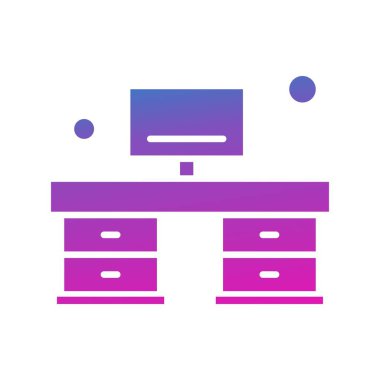 Basit Vektör Üniversitesi Simgesi illüstrasyonu