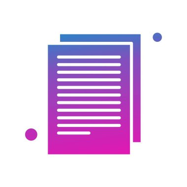 Basit Vektör Üniversitesi Simgesi illüstrasyonu