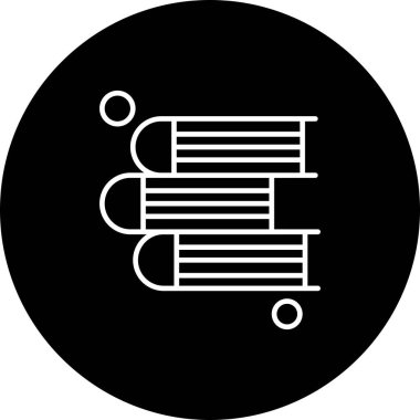 Basit Vektör Üniversitesi Simgesi illüstrasyonu