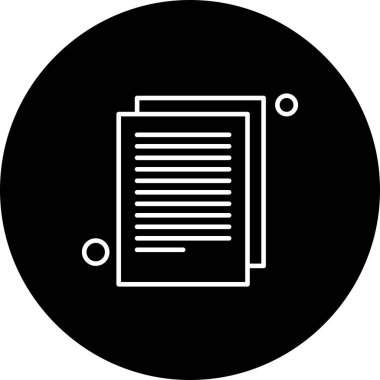 Basit Vektör Üniversitesi Simgesi illüstrasyonu