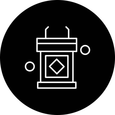 Basit Vektör Üniversitesi Simgesi illüstrasyonu