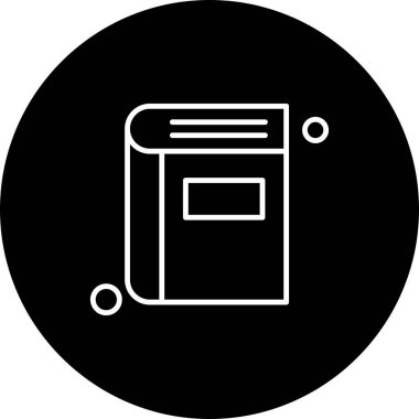 Basit Vektör Üniversitesi Simgesi illüstrasyonu