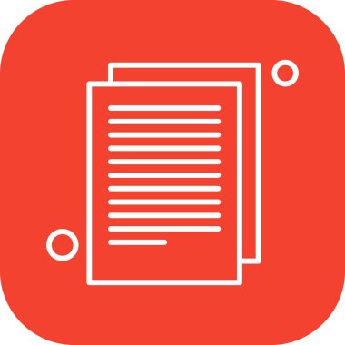 Basit Vektör Üniversitesi Simgesi illüstrasyonu