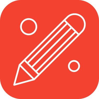 Basit Vektör Üniversitesi Simgesi illüstrasyonu