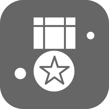 Basit Vektör Üniversitesi Simgesi illüstrasyonu