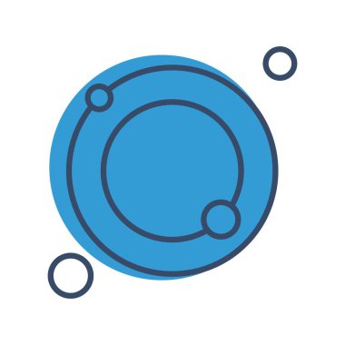 Basit Vektör Üniversitesi Simgesi illüstrasyonu