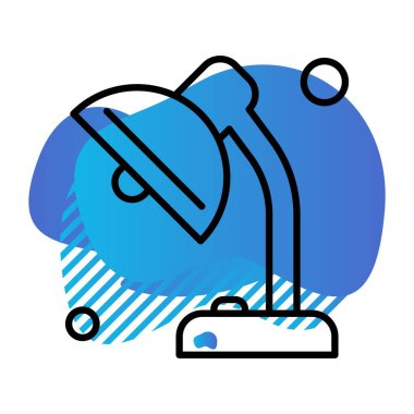 Basit Vektör Üniversitesi Simgesi illüstrasyonu