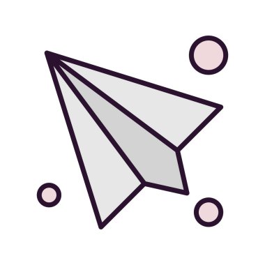 Basit Vektör Üniversitesi Simgesi illüstrasyonu