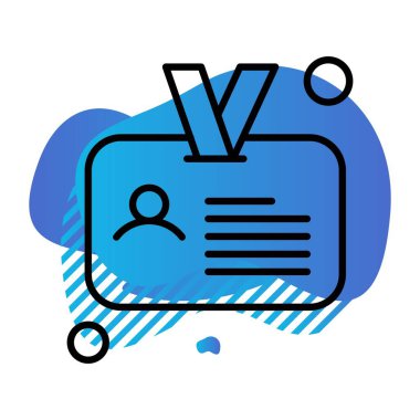 Basit Vektör Üniversitesi Simgesi illüstrasyonu