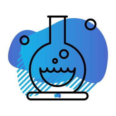 Basit Vektör Üniversitesi Simgesi illüstrasyonu