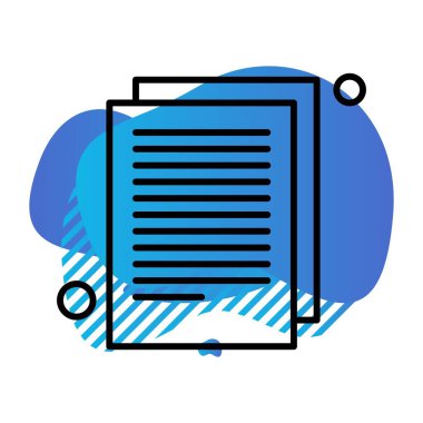 Basit Vektör Üniversitesi Simgesi illüstrasyonu