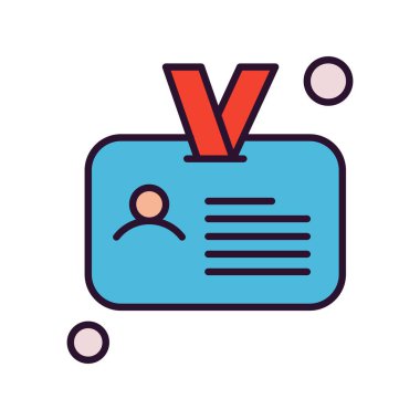 Basit Vektör Üniversitesi Simgesi illüstrasyonu