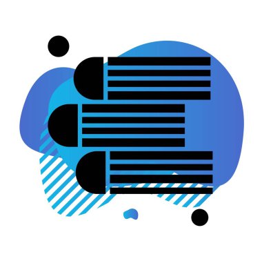 Basit Vektör Üniversitesi Simgesi illüstrasyonu