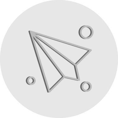 Basit Vektör Üniversitesi Simgesi illüstrasyonu