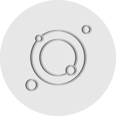 Basit Vektör Üniversitesi Simgesi illüstrasyonu