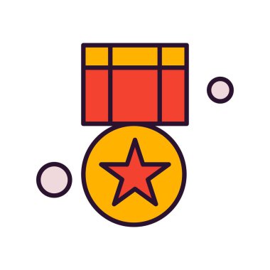 Basit Vektör Üniversitesi Simgesi illüstrasyonu