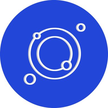 Basit Vektör Üniversitesi Simgesi illüstrasyonu