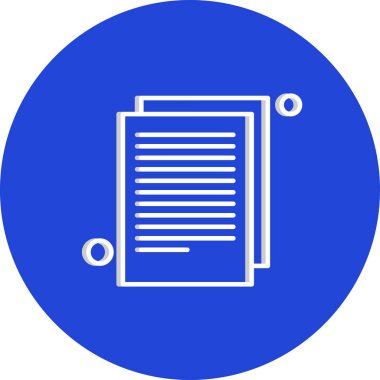 Basit Vektör Üniversitesi Simgesi illüstrasyonu