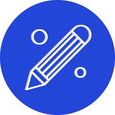 Basit Vektör Üniversitesi Simgesi illüstrasyonu