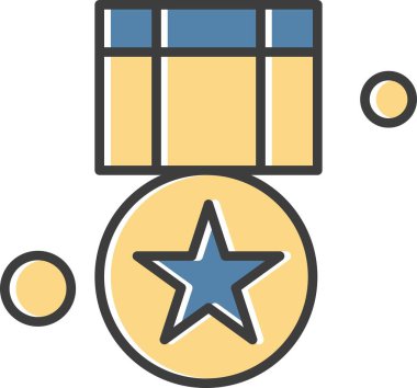 Basit Vektör Üniversitesi Simgesi illüstrasyonu