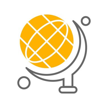 Basit Vektör Üniversitesi Simgesi illüstrasyonu