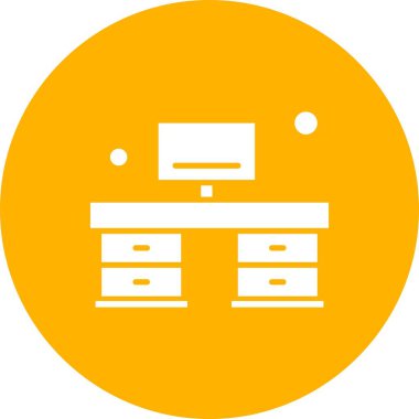 Basit Vektör Üniversitesi Simgesi illüstrasyonu