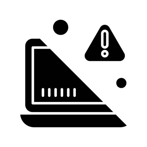 Ícone Laptop Ilustração Vetorial —  Vetores de Stock