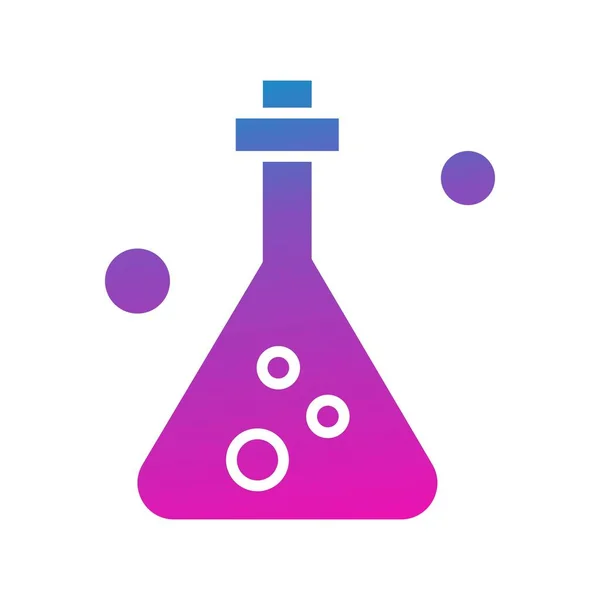 Test Tube Icon Vector Illustration — Stock Vector