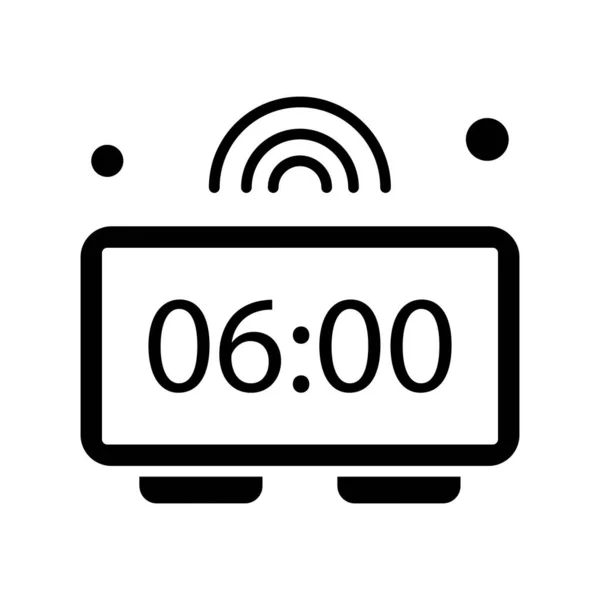 Farbenfrohe Vector Clock Icon — Stockvektor