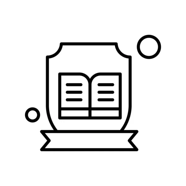 Simple Ilustración Del Icono Universidad Vectorial — Archivo Imágenes Vectoriales